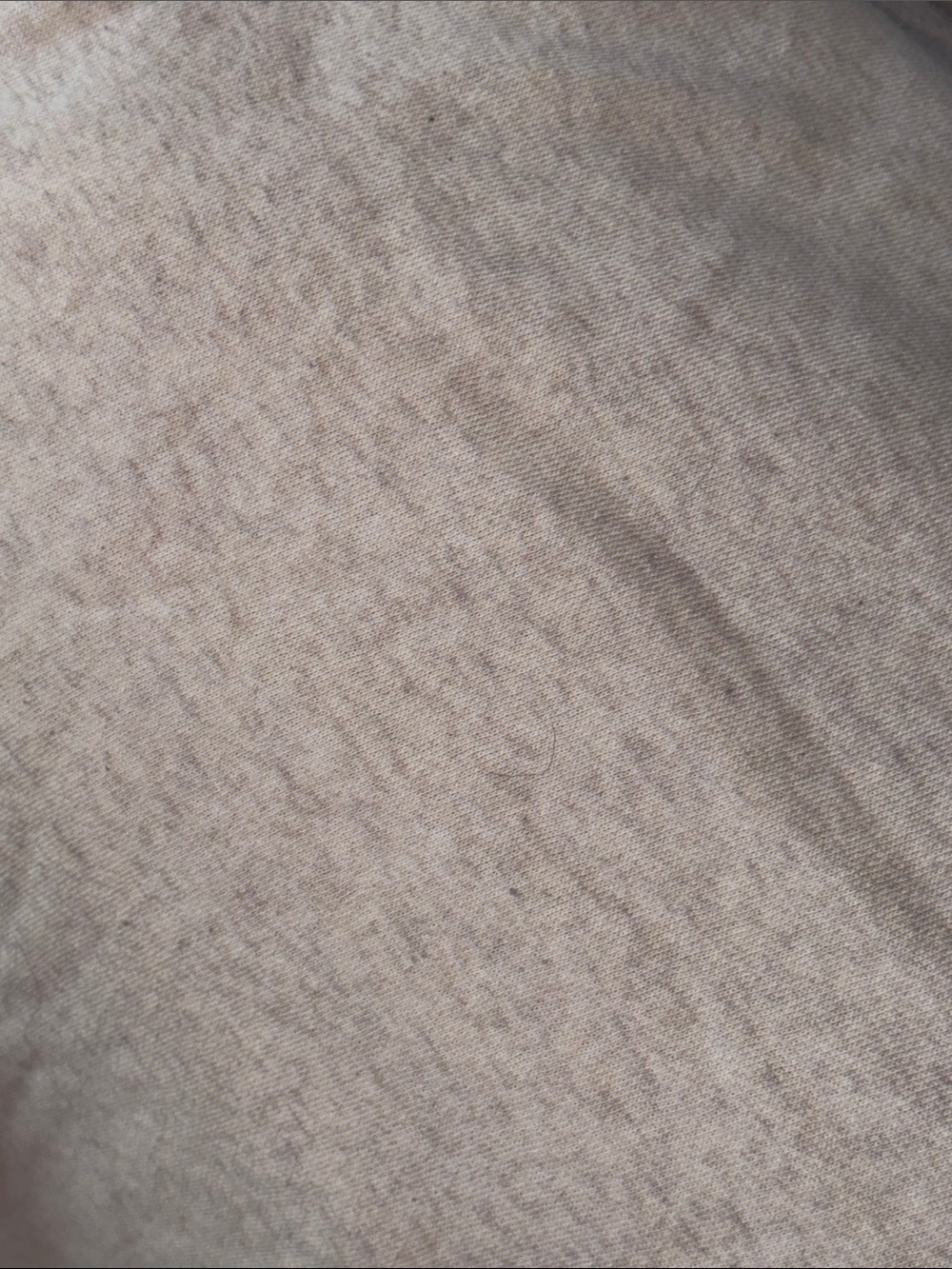 Maurices Oatmeal Colorblock Henley Hoodie with Rose and Olive Sleeves - Picture 4 of 4